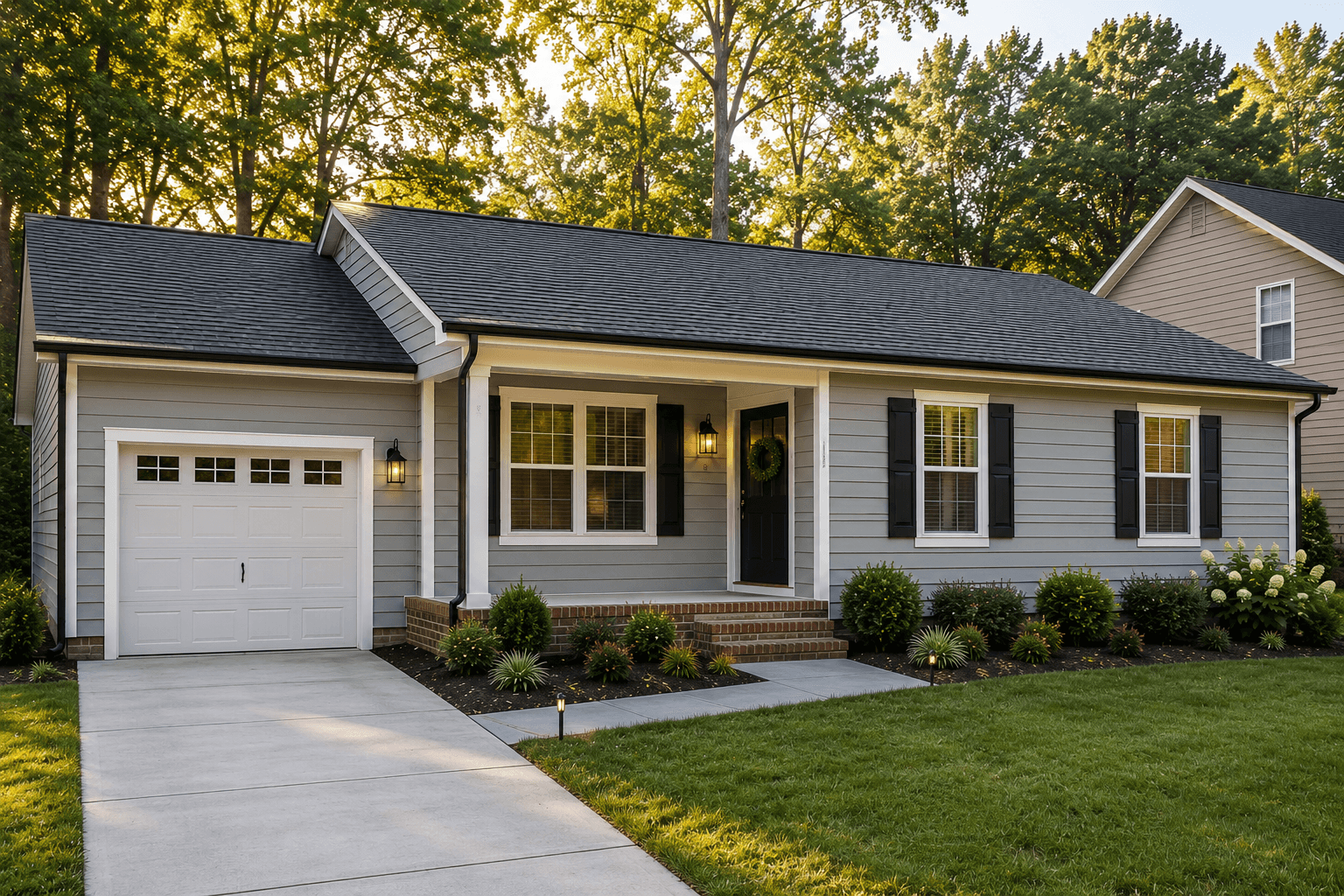 Exterior siding update with a polished, cohesive appearance