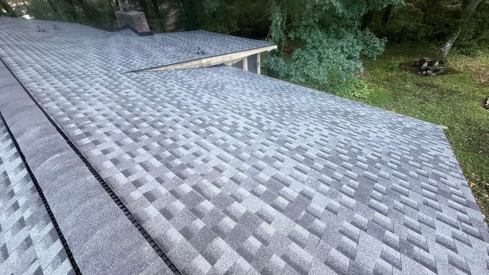 Completed roof replacement project by Horizon Home Services in Rome, Georgia